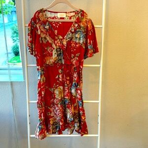 Little August girls summer dress like new size 8-10 years